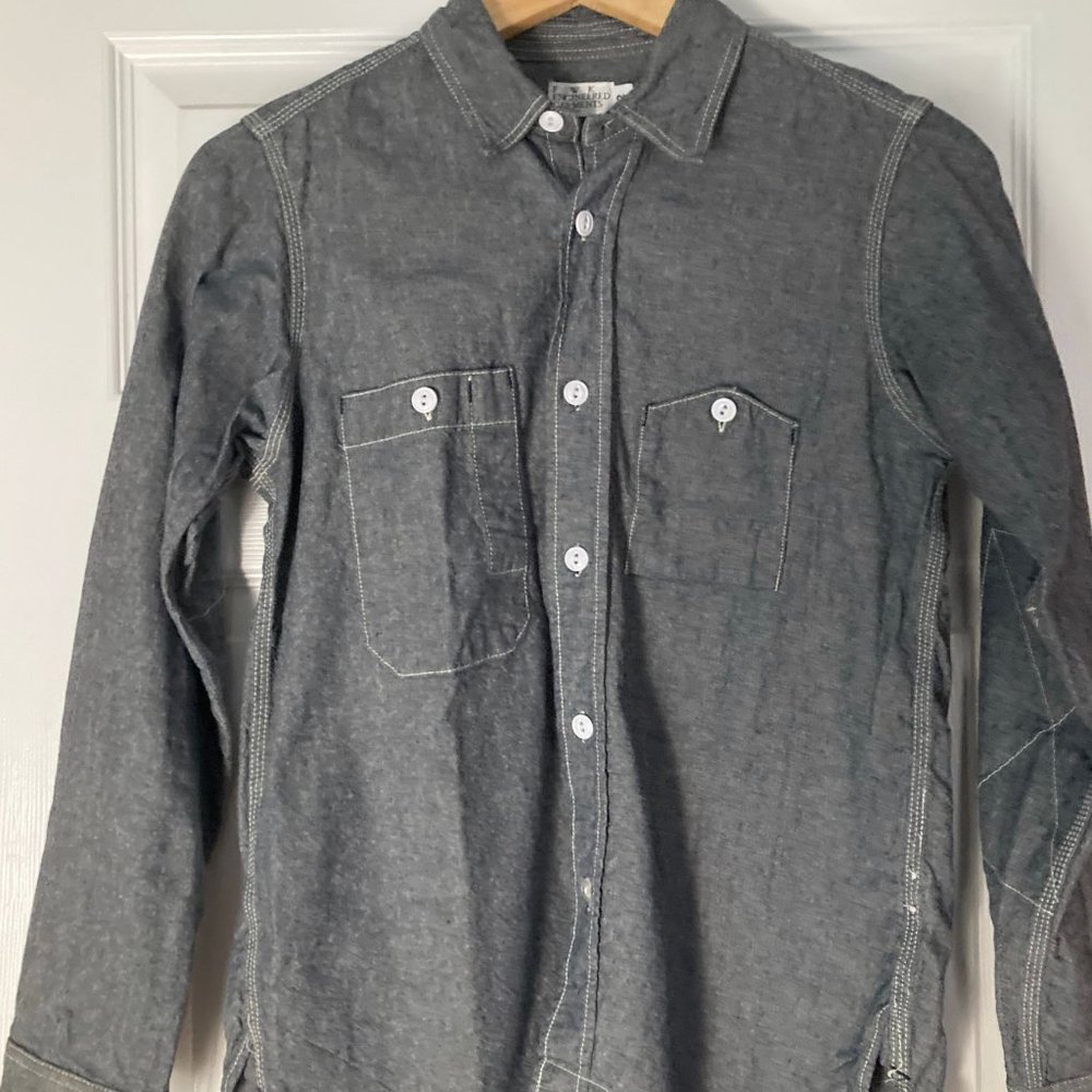 Engineered garments chambray work shirt - womens